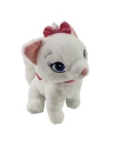 Disney Store Aristocats Marie White Kitty Cat Pink Bow Soft Stuffed Plush 13&quot;  - £8.44 GBP