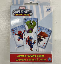 Marvel Super Hero Adventures Jumbo Playing Cards 1 Set - £3.56 GBP