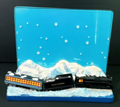 TM &amp; Warner Bros Hallmark Polar Express Christmas Train Card Picture Holder - $32.71