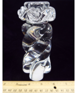 Vintage Signed Baccarat Aladin French Crystal 6 1/4 Inch Candlestick Holder - £326.76 GBP