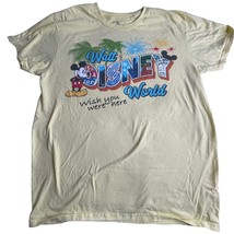 Walt Disney World Mickey Wish You Were Here Shirt medium - £34.31 GBP