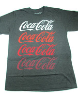 Coca-Cola Repeat Heather Gray Short Sleeve  Tee  T-shirt X-Large - $9.65