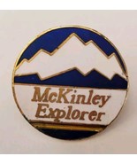 Mount MCKINLEY EXPLORER Alaska Vintage Enamel Collectable Lapel Hat Pin  - €17,07 EUR