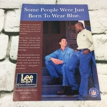 VTG 1999 Lee Sport Jeans NFL Seahawks Advertising Print Ad - £7.75 GBP