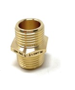 G Thread (Metric BSPP) Male to NPT Male Lead-Free Adapter (1/2&quot; x 1/2&quot;) - $21.44 CAD