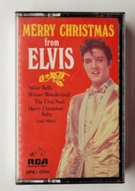 Merry Christmas From Elvis Presley (Cassette, 1987, RCA) - £5.51 GBP