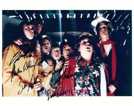 The Goonies Cast Signed Autographed Rp Photo All 5 Corey + - £11.21 GBP