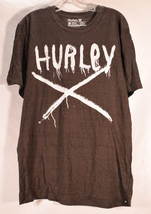 Hurley Mens Premium Fit T-Shirt Brown XL - £19.67 GBP