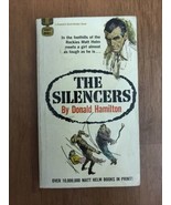 The Silencers by Donald Hamilton 1962 1st Ed PB Fawcett Gold Medal Book VTG - £7.47 GBP