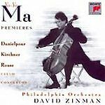 Primary image for YO YO MA Premieres: Danielpour, Kirchner, Rouse - Cello Concertos CD Sony NEW