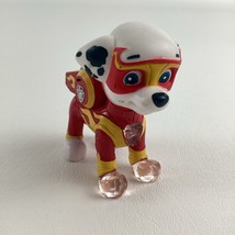 Paw Patrol Mighty Pups Super Paws Marshall Light Up 3&quot; Figure Toy Spin Master - $15.95