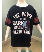 Boys&#39; GAP Star Was Navy Blue Darth Vader Dark Side S/S T-Shirt Sz M (8) - £8.68 GBP
