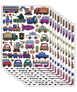 VALUE PACK 10x Car Bus Train Sticker Decal 13x10cm/5x4inch Craft Scrappi... - $20.99