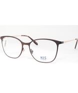 H.I.S by MPG HT4229 006 Brown UNIQUE EYEGLASSES GLASSES FRAME HIS 51-15-... - $89.13