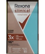 REXONA CLINICAL DESODORANTE CLEAN SCENT CREMA DEODORANT - 48g - ENVIO GR... - £12.45 GBP