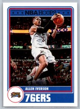 2023-24 Hoops #296 Allen Iverson - £1.55 GBP