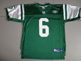 Reebok Onfield New York Jets #6 Mark Sanchez NFL Screen Jersey Adult L Excellent - £23.45 GBP