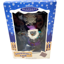 Vintage 2003 Hallmark Keepsake Snowmans Land Ornament Snow Ho Ho in Box - £9.84 GBP