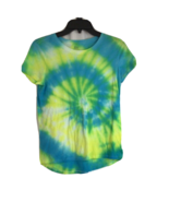 Old Navy Girls XL 14 Tie Dye Blue Yellow Green Relax Soft T-Shirt - $13.04 CAD