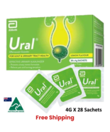 Abbott (exp2027) Ural Effervescent Granules 4g x 28s-Gout &amp; Urinary Trac... - €29,47 EUR