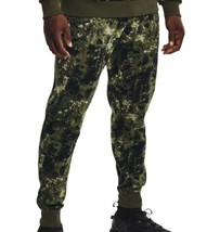 Under Armour Mens Activewear Rival Fleece Cloud Camo Jogger Pants, Medium - $65.17