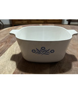 VTG 1966-69 Corning Ware P-1 3/4-B Blue Cornflower 1 3/4 QT Casserole Baker - $17.91 CAD