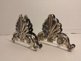 Pair (2) of Vintage Leonard Silverplated Napkin Holder Silver Plated - £21.90 GBP
