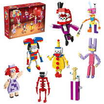 Digital Circus Figures Collection Mini Characters Building Bricks Toys Kids Gift - $26.08