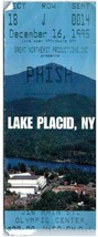 Phish Concert Ticket Stub December 16 1995 Lake Placid New York - £35.03 GBP