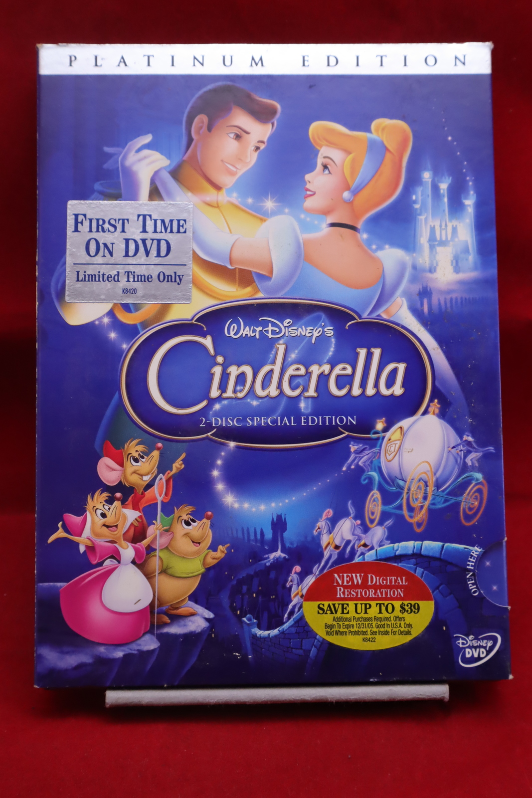 Primary image for Disney’s Cinderella Platinum Edition 2005 2-Disc Special Edition DVD Movie