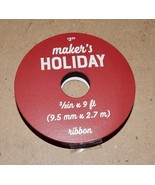 Ribbon Many Colors You Choose 3/8&quot; Jo-Ann Stores Quality Makers Holiday ... - $4.51 CAD