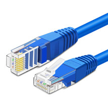 Cat 6 Ethernet Cable 7ft, Ethernet Patch Cable Cat6 RJ45 Cable LAN Connector - £15.97 GBP