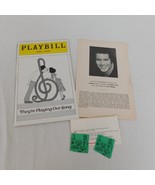LOT Theyre Playing Our Song Playbill Stub Note Aug 1979 Robert Klein Luc... - £6.92 GBP