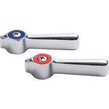 Chicago Style Faucet Lever Handles Chrome Pair Pack of 10 - £93.57 GBP