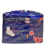 Incognito Ultra Thin Pads w/ Wings OVERNIGHT 3 In 1 Maternity Prevail 14ct - $468.69 MXN