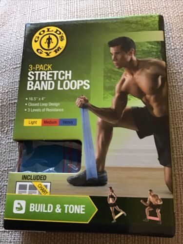 Gold's gym stretch band loops hotsell