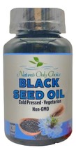 Black Seed Oil 1000mg 120 Caps (NON-GMO &amp; Vegan) Made from Cold Pressed USA - £17.31 GBP