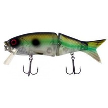 Casting Plug Hard Bait Swim Bait Split Soft Tail 5.5 Inch Green/Yellow/C... - £5.49 GBP