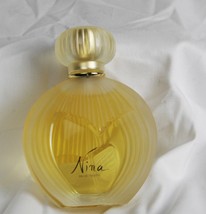 Nina by Nina Ricci 75 ml / 2.5 oz edt spray Lalique Vintage Bottle - £141.07 GBP