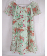 Disney D-Signed Girl&#39;s Beauty And The Beast Dress Lace Floral Large 14/16 - $27.31 CAD