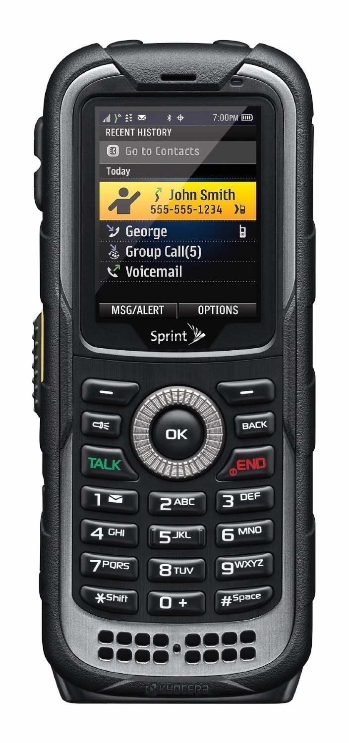 Kyocera DuraPlus E4233 Sprint No Contract Push-To-Talk Rugged 3G GPS Cel... - $50.00