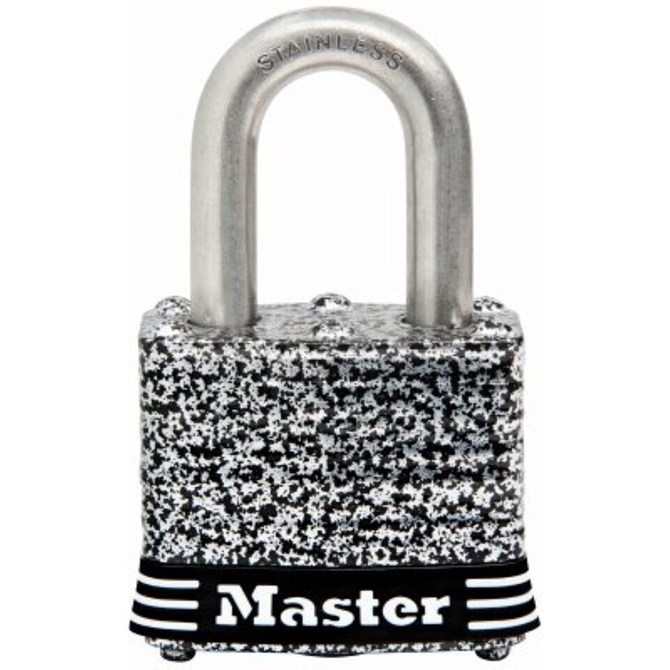 MASTER LOCK CO 3SSKADHC 1-1/2&quot; Stainless Steel Laminated Padlock - $29.03