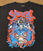 GHOST Papa Emeritus IV Men&#39;s Black Swedish Metal Band Graphic Size XXL T... - $22.45