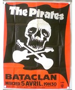 Group &quot;THE PIRATES&quot; - Original Concert Poster - Bataclan - Poster c.1970 - £209.05 GBP