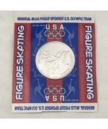 Olympics Nagano 1998 US Team Medallion Figure Skating - $9.95