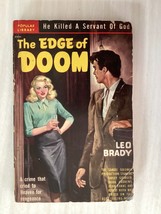 The Edge Of Doom - Leo Brady - Thriller - Troubled Young Man Murders A Priest - £7.90 GBP