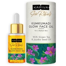 Kapiva Kumkumadi Glow Face Oil (30 ml) | For Glowing Skin | Helps Reduce Dark Sp - £15.54 GBP