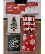 Christmas Gift Tags Folding 16 Each You Choose Type By Happy Home NIB 272A - £3.10 GBP