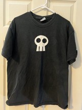 Orneryboy Webcomic Black Unisex T Shirt Large Skull Geeky Gothy Grouchy ... - £19.57 GBP
