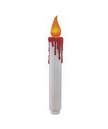 White Hanging Candle Lights, 4PC, Orange LED Flickering Flame, Battery O... - $317.89 MXN